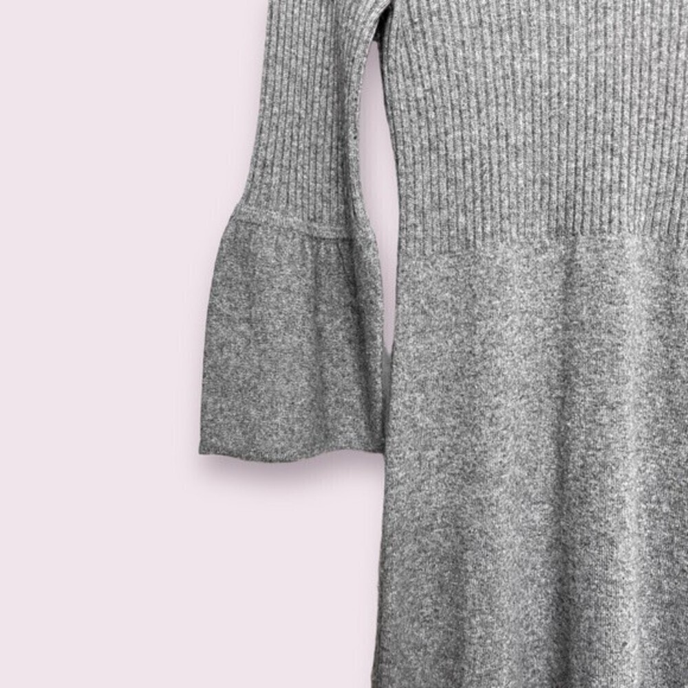 Christopher Fisher 100% Cashmere Sweater Dress Gray Knit Womens Size Small - Picture 5 of 11